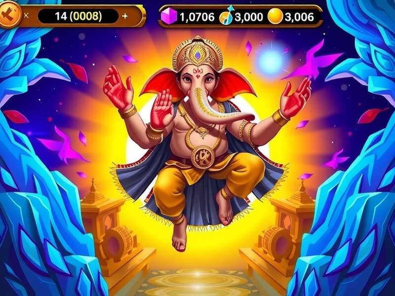 Ganesha's Heavenly Ascent game hero image